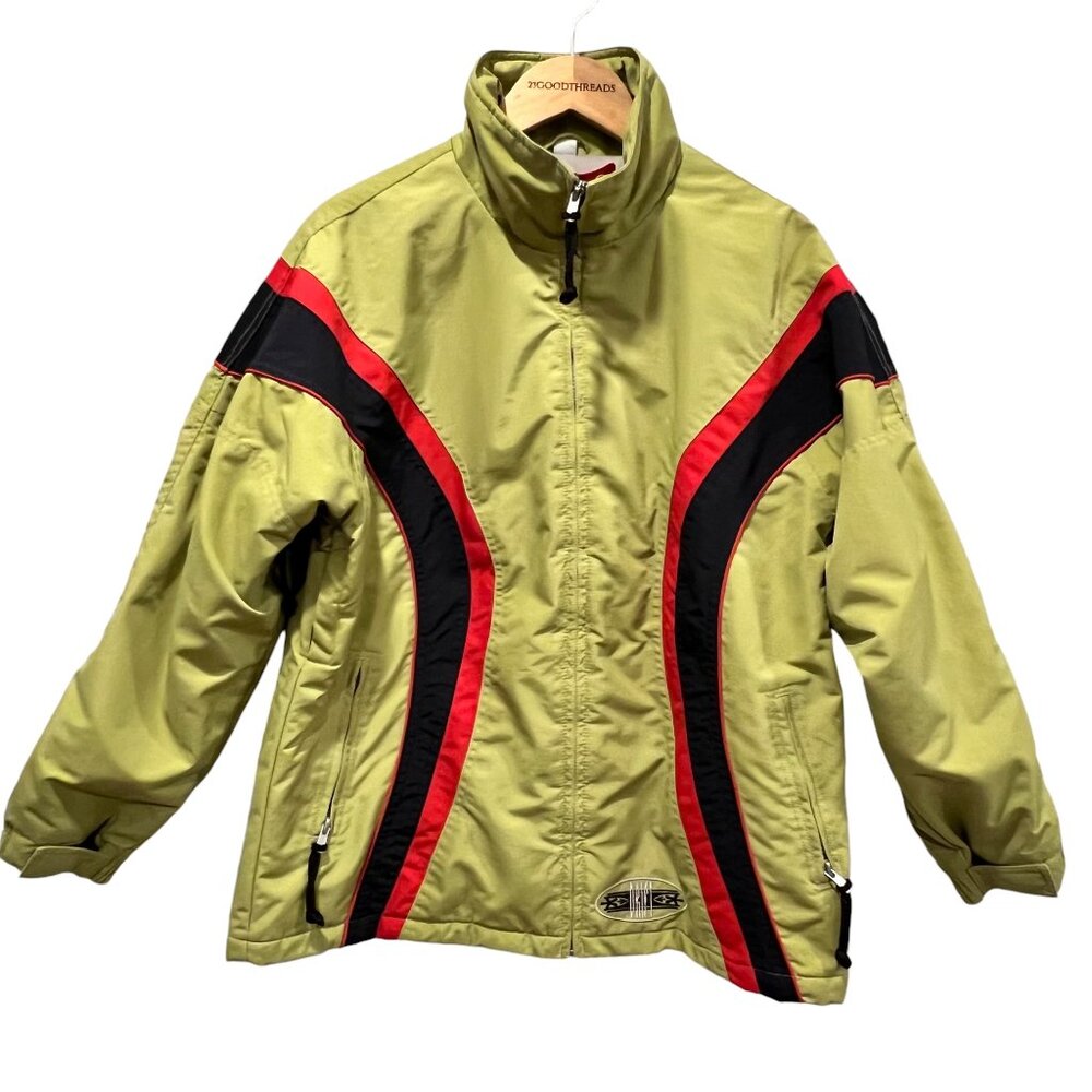 Drift Women's Snowboard Jacket, Green, M